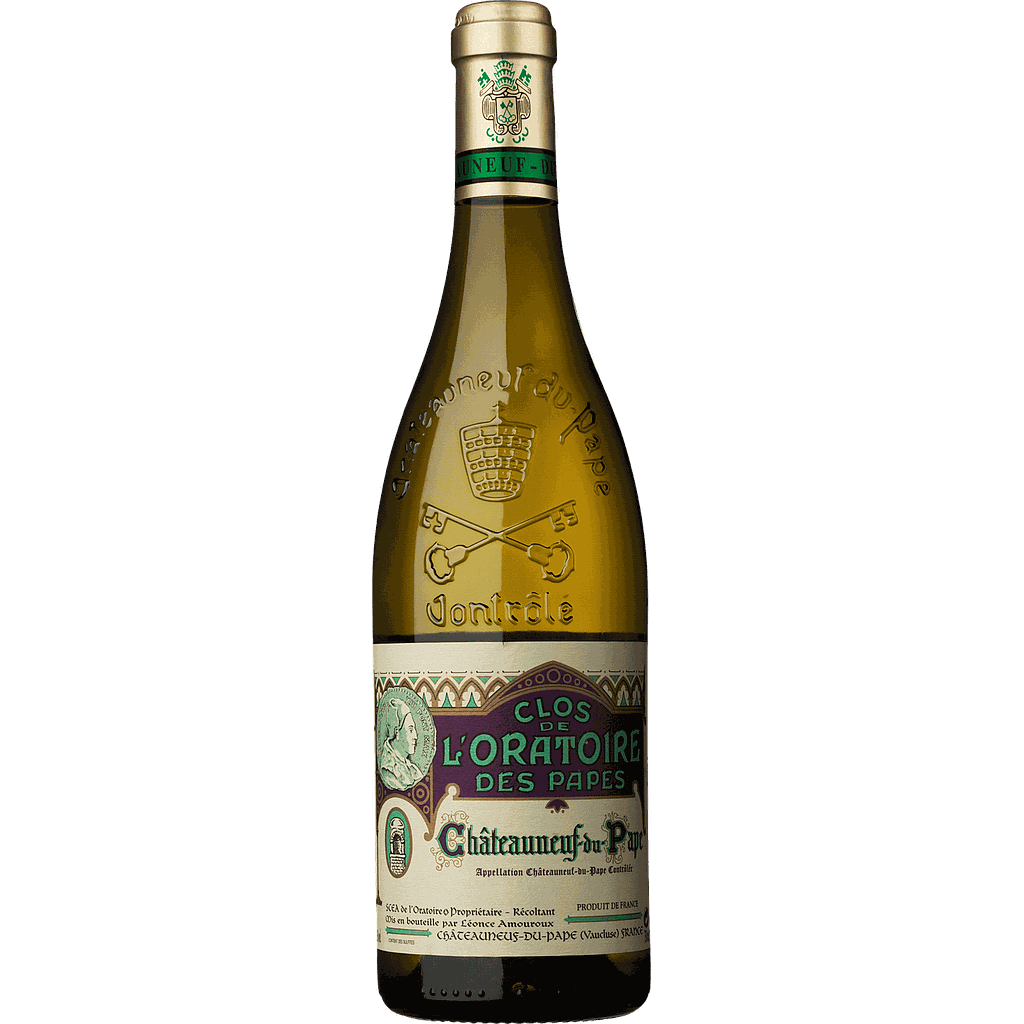 VINO CHATEAUNEUF DU PAPE CLOS DE L'ORATOIRE BLANC 2023 750 ML