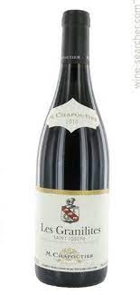 VINO M CHAPOUTIER LES GRANILITES ROUGE 2021 750 ML