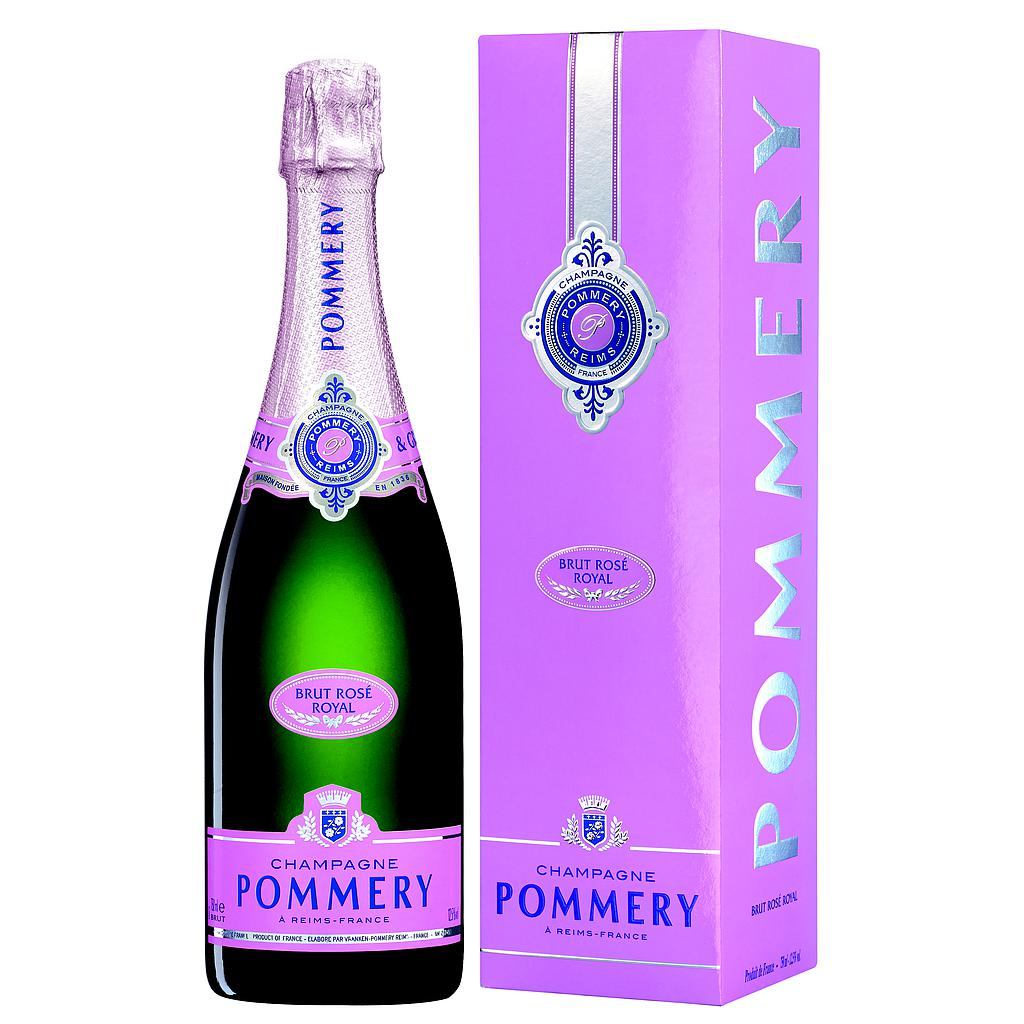 CHAMPAGNE POMMERY ROSE CON ESTUCHE 750 ML