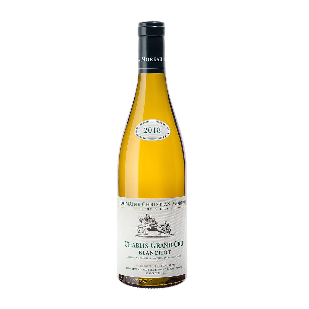 VINO CHRISTIAN MOREAU CHABLIS GRAND CRU BLANCHOT 2022 750 ML