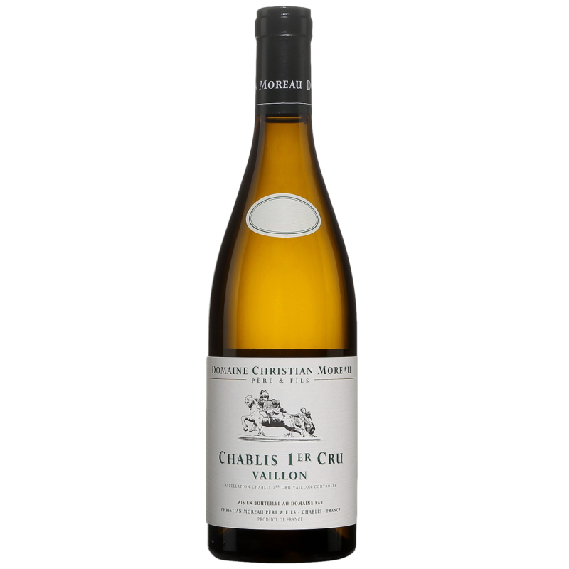 VINO CHRISTIAN MOREAU CHABLIS 1ER CRU VAILLON 2022 750 ML