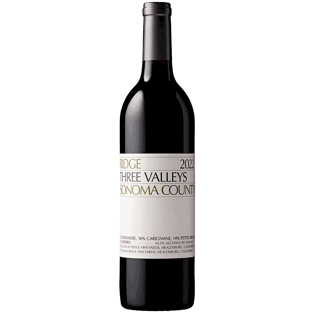 VINO RIDGE THREE VALLEYS 2022 750 ML