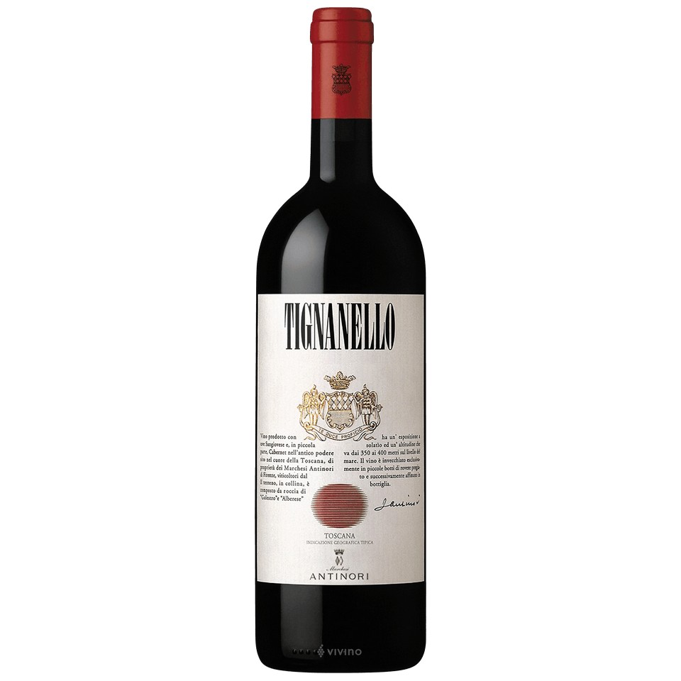 VINO ANTINORI TIGNANELLO 2022 750 ML