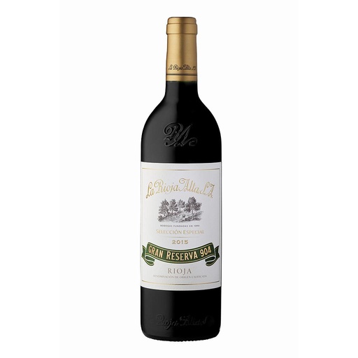 [982] VINO LA RIOJA ALTA GRAN RESERVA 904 2015 750 ML